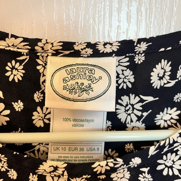 Laura Ashley Vintage 90s Princess Diana dress size 6 - Picture 3 of 6